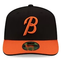 MLB Black/Orange Baltimore Orioles Player Replica 9SEVENTY Adjustable Hat
