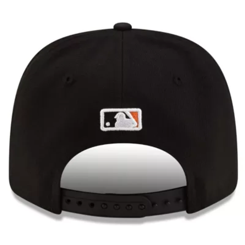 MLB Black/Orange Baltimore Orioles Player Replica 9SEVENTY Adjustable Hat