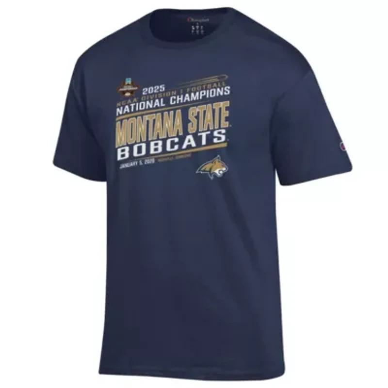 NCAA Unisex Montana State Bobcats 2025 FCS Football National s T-Shirt