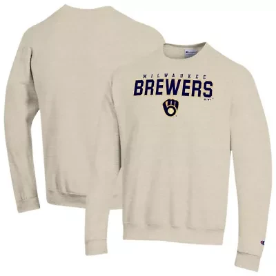 MLB Milwaukee Brewers Eco Powerblend Sweatshirt