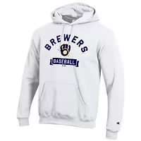 MLB Milwaukee Brewers Eco Powerblend Hoodie