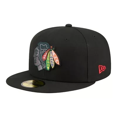 NHL Chicago Blackhawks Color Pop 59FIFTY Fitted Hat