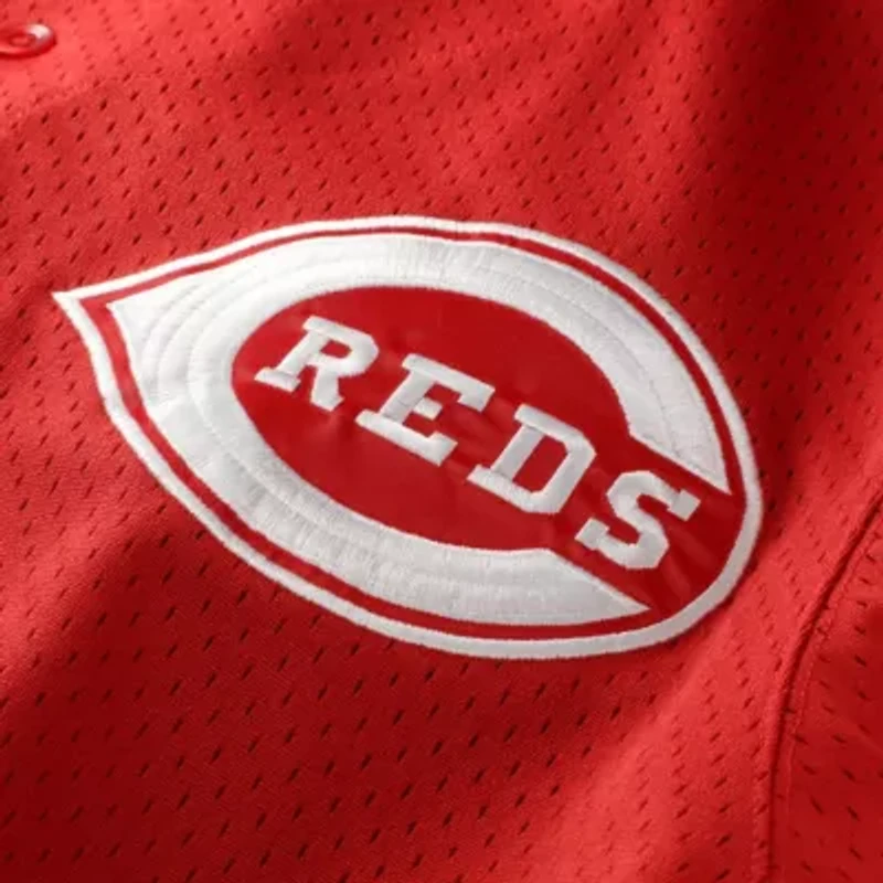 MLB Deion Sanders Cincinnati Reds Big & Tall Cooperstown Mesh Batting Practice Jersey