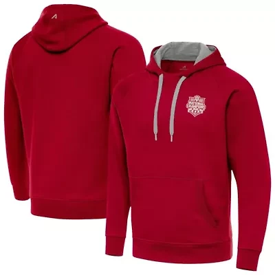 NCAA Indiana Hoosiers Football Playoff 2025 National s Victory Fleece Hoodie