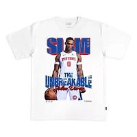 NBA Unisex Jalen Duren Detroit Pistons SLAM Cover T-Shirt