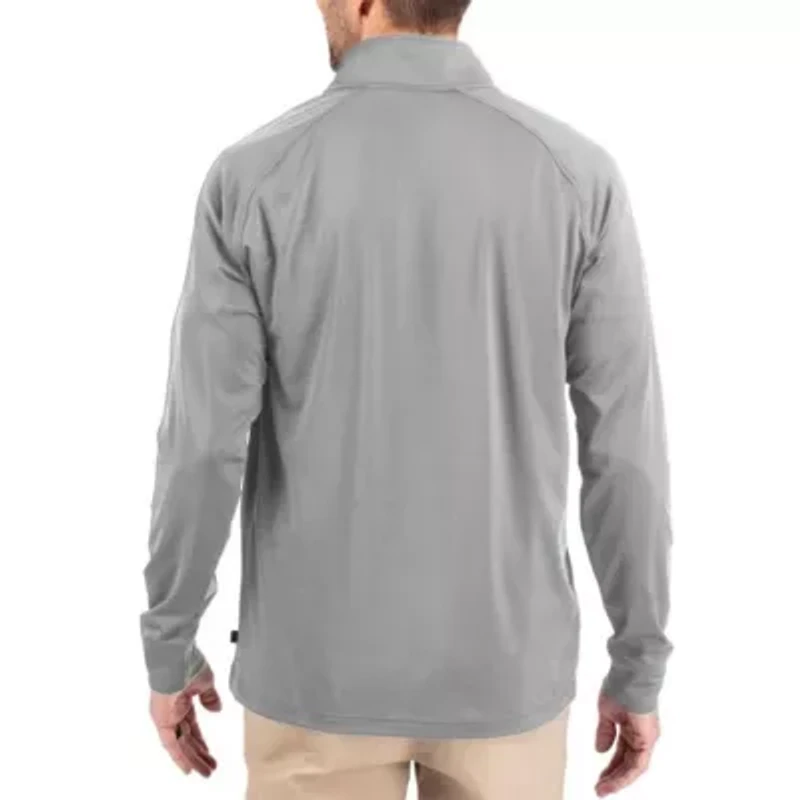 NCAA Indiana Hoosiers Football Playoff 2025 National s Adapt Eco Knit Stretch Raglan Quarter-Zip Pullover