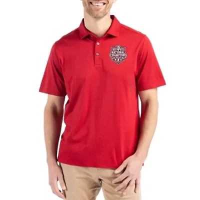 NCAA Indiana Hoosiers Football Playoff 2025 National s Coastline Epic Comfort Eco Recycled Polo