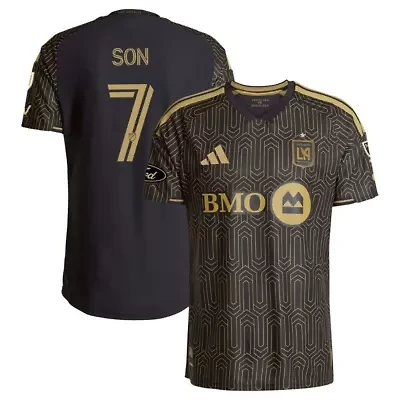 MLS Son Heung-Min LAFC 2026 Primary Kit On-Field Authentic Patch Jersey