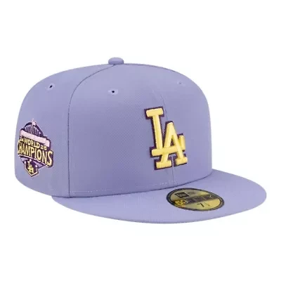 MLB Light Los Angeles Dodgers Bloom 59FIFTY Fitted Hat