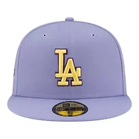 MLB Light Los Angeles Dodgers Bloom 59FIFTY Fitted Hat