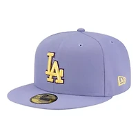 MLB Light Los Angeles Dodgers Bloom 59FIFTY Fitted Hat