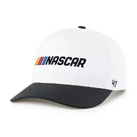 NASCAR White/Black Two-Tone Team Adjustable Hitch Hat