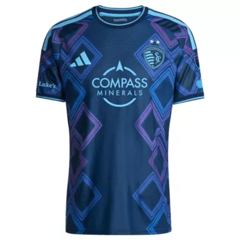 MLS Dejan Joveljic Sporting Kansas City 2026 The 18th & Vine Kit On-Field Authentic Patch Jersey