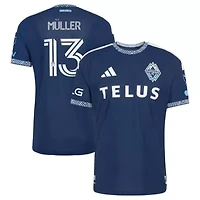 MLS Thomas Müller Vancouver Whitecaps FC 2026 The Coastal Jersey On-Field Authentic Patch