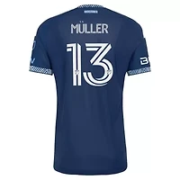 MLS Thomas Müller Vancouver Whitecaps FC 2026 The Coastal Jersey On-Field Authentic Patch