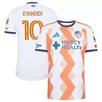 MLS Evander da Silva Ferreira FC Cincinnati 2026 The Seven Hills Kit On-Field Authentic Patch Jersey