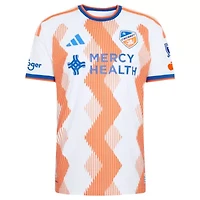 MLS Evander da Silva Ferreira FC Cincinnati 2026 The Seven Hills Kit On-Field Authentic Patch Jersey