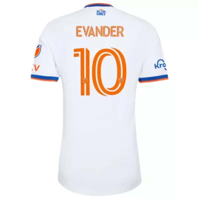MLS Evander da Silva Ferreira FC Cincinnati 2026 The Seven Hills Kit On-Field Authentic Patch Jersey