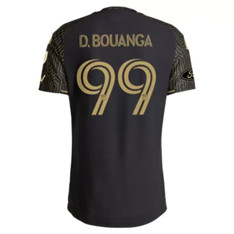 MLS Denis Bouanga LAFC 2026 Primary Kit On-Field Authentic Patch Jersey