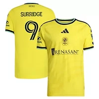 MLS Sam Surridge Nashville SC 2026 The Reverb Kit On-Field Authentic Patch Jersey