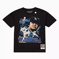 MLB Fernando Valenzuela Los Angeles Dodgers Legendary Collage Player T-Shirt