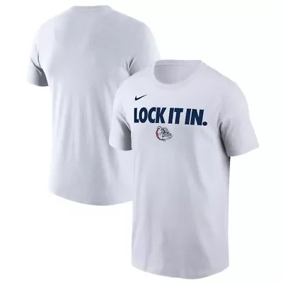 Gonzaga University Bulldogs NCAA Nike 2026 On-Court Bench T-Shirt