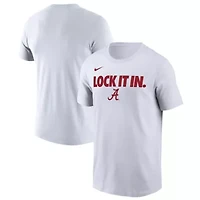 Alabama Crimson Tide NCAA Nike 2026 On-Court Bench T-Shirt