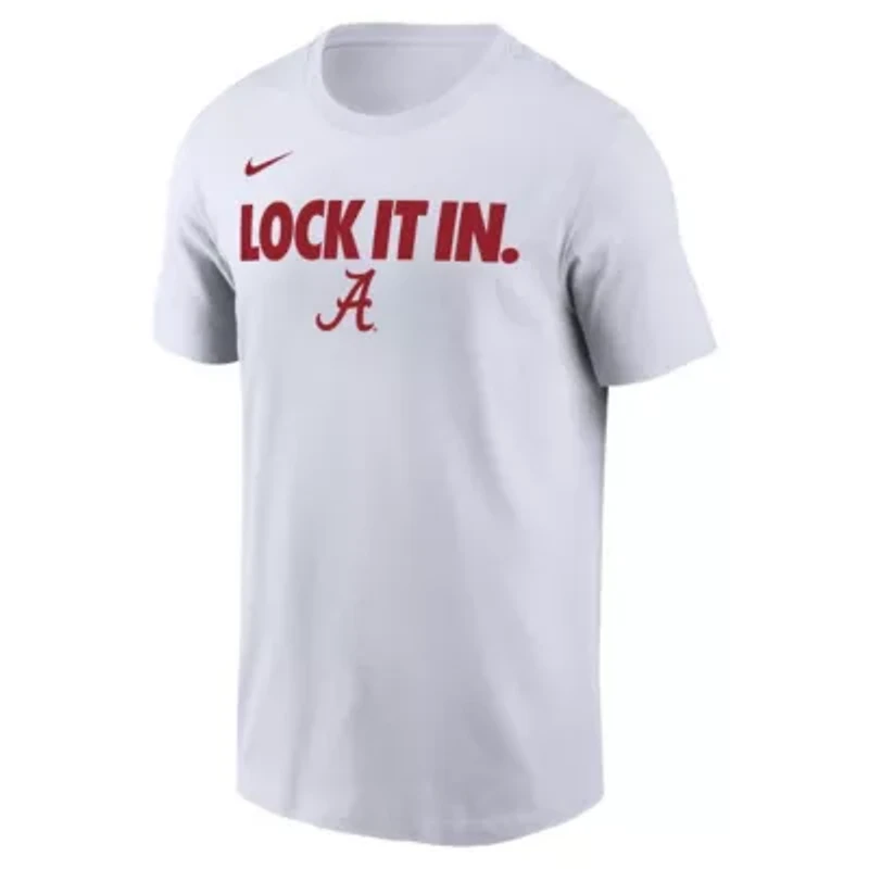 Alabama Crimson Tide NCAA Nike 2026 On-Court Bench T-Shirt