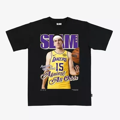 NBA Unisex SLAM Austin Reaves Los Angeles Lakers Cover T-Shirt