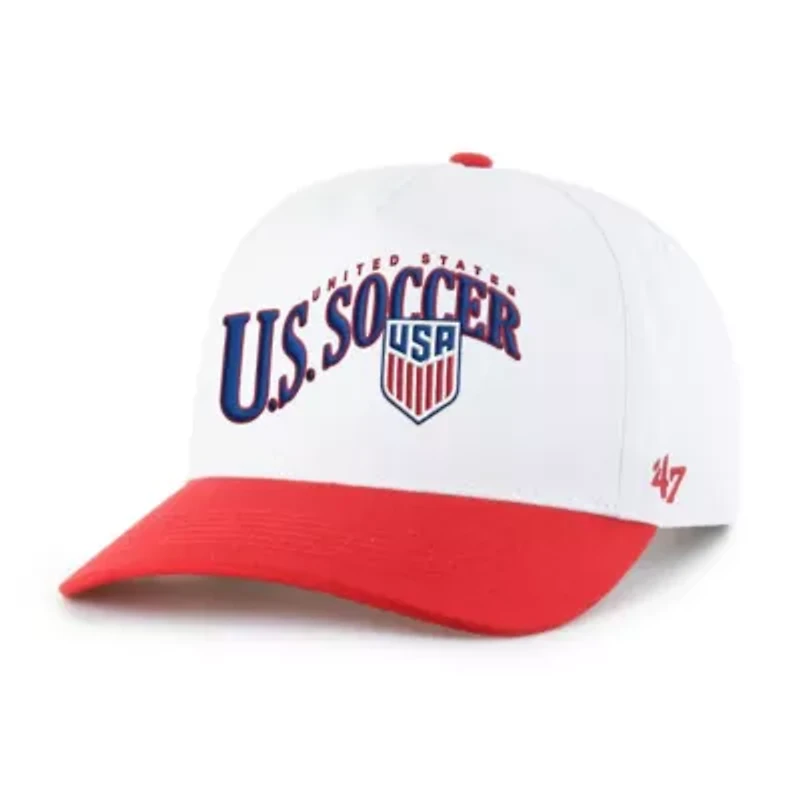 Soccer National Teams White/Red USMNT Wave Hitch Adjustable Hat