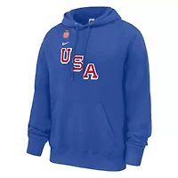Olympics Nike Connor Hellebuyck USA Hockey Name & Number Hoodie