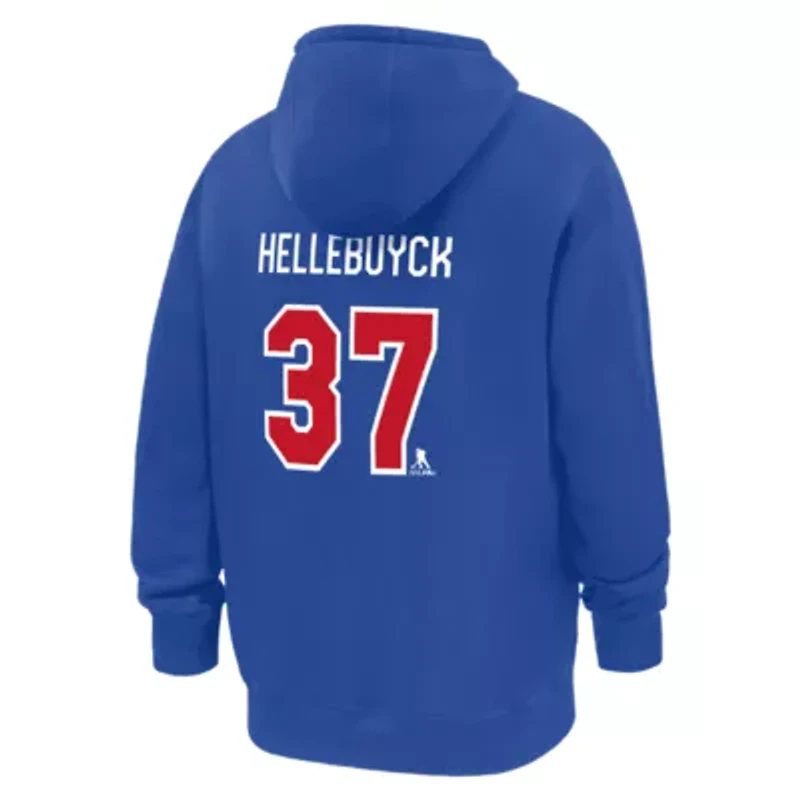 Olympics Nike Connor Hellebuyck USA Hockey Name & Number Hoodie