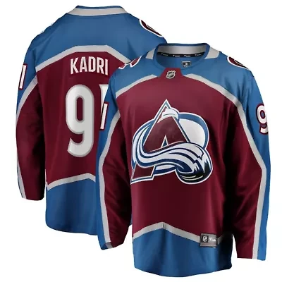 NHL Fanatics Nazem Kadri Colorado Avalanche Home Breakaway Jersey