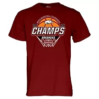 NCAA Unisex Arkansas Razorbacks 2026 SEC Basketball Tournament s Locker Room T-Shirt