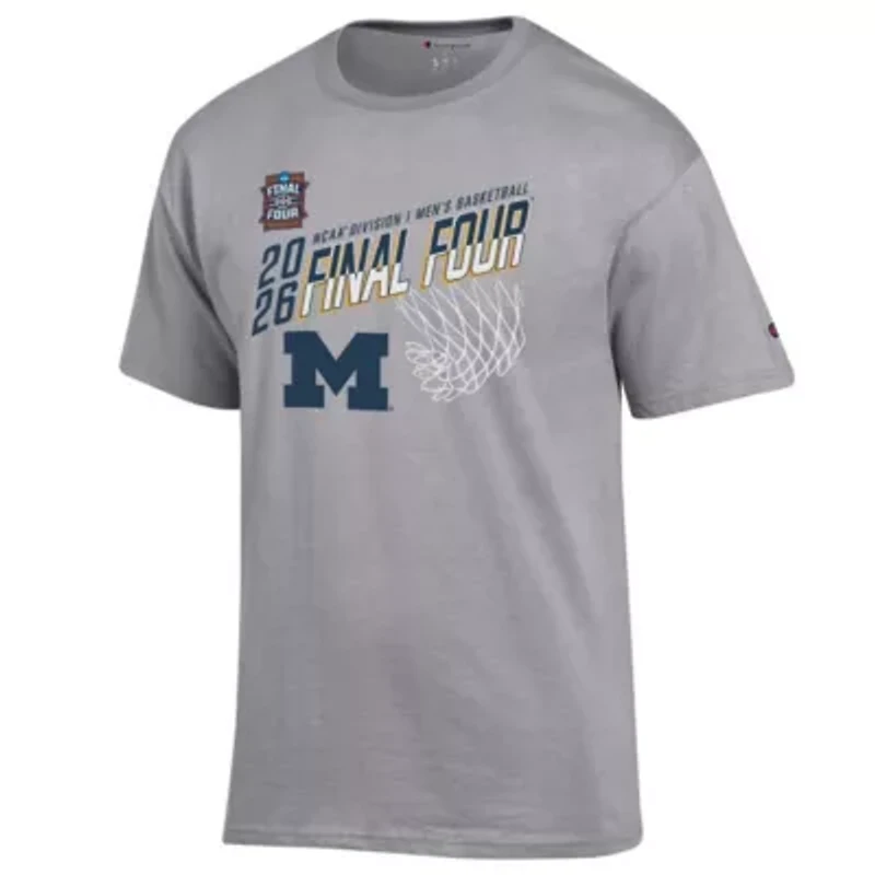 NCAA Michigan Wolverines 2026 Basketball Tournament March Madness Final Four T-Shirt