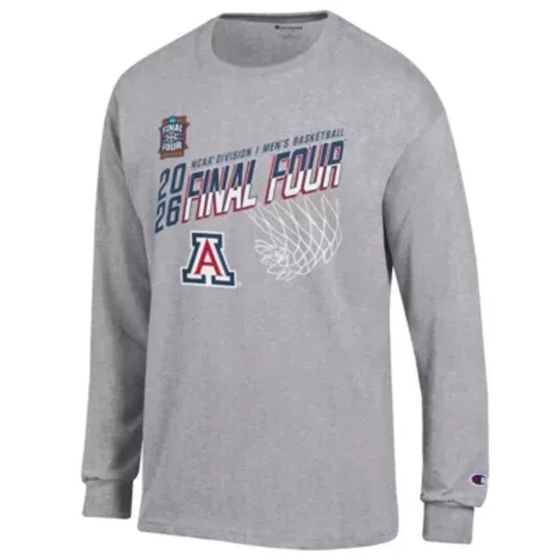 NCAA Arizona Wildcats 2026 Basketball Tournament March Madness Final Four Long Sleeve T-Shirt