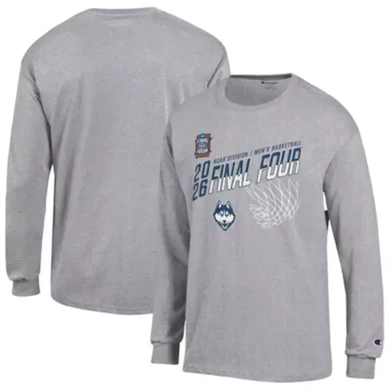 Connecticut Huskies NCAA UConn 2026 Basketball Tournament March Madness Final Four Long Sleeve T-Shirt