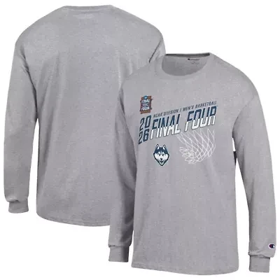 Connecticut Huskies NCAA UConn 2026 Basketball Tournament March Madness Final Four Long Sleeve T-Shirt