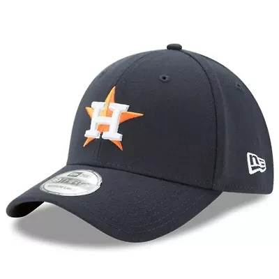MLB Houston Astros Button Team Classic 39THIRTY Flex Hat