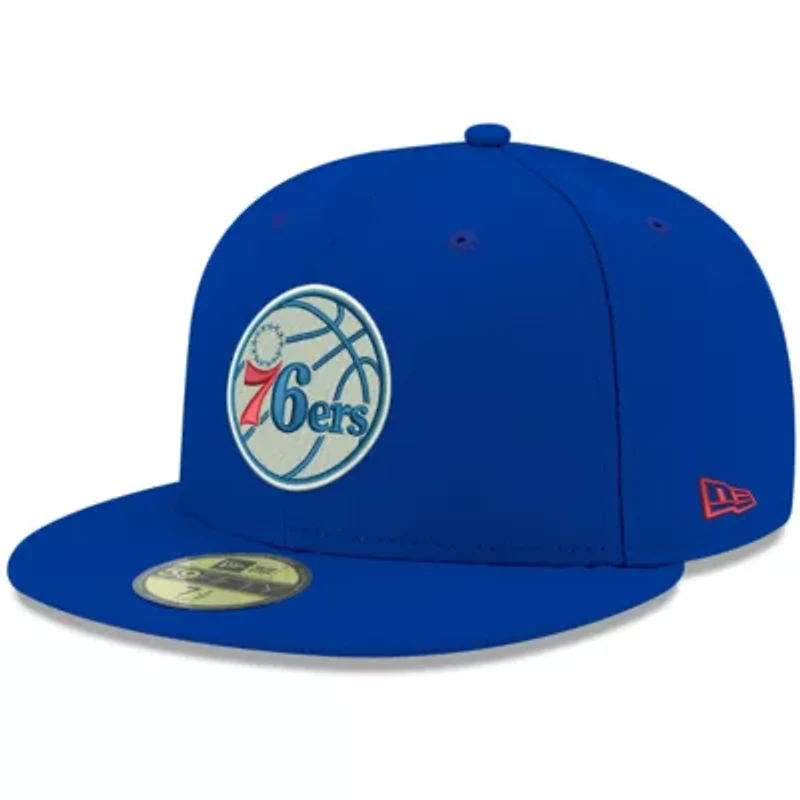 NBA Philadelphia 76ers Official Team Color 59FIFTY Fitted Hat