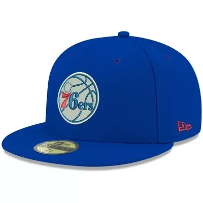 NBA Philadelphia 76ers Official Team Color 59FIFTY Fitted Hat