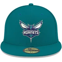 NBA Charlotte Hornets Official Team Color 59FIFTY Fitted Hat