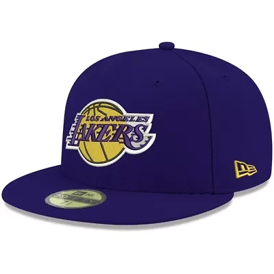 NBA Los Angeles Lakers Official Team Color 59FIFTY Fitted Hat