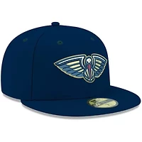 NBA New Orleans Pelicans Official Team Color 59FIFTY Fitted Hat