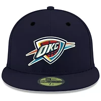 NBA Oklahoma City Thunder Official Team Color 59FIFTY Fitted Hat