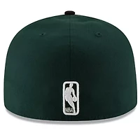 NBA Green/Black Milwaukee Bucks Official Team Color 2Tone 59FIFTY Fitted Hat