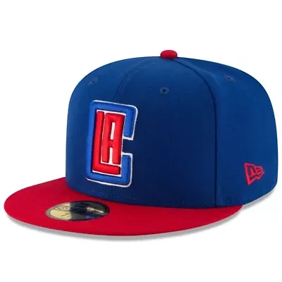 Los Angeles Clippers NBA Royal/Red LA Official Team Color 2Tone 59FIFTY Fitted Hat
