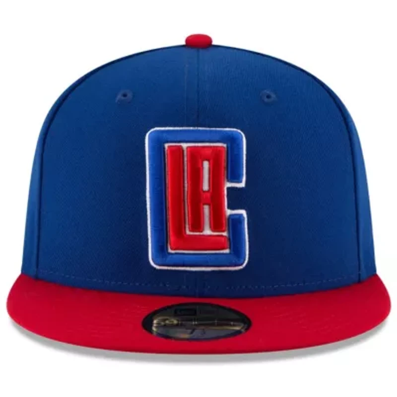 Los Angeles Clippers NBA Royal/Red LA Official Team Color 2Tone 59FIFTY Fitted Hat
