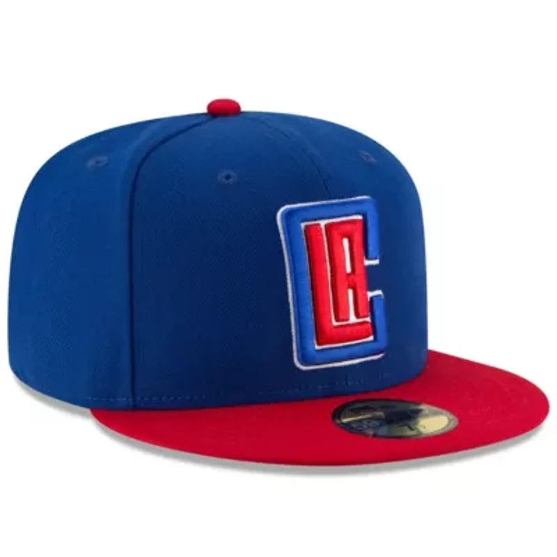 Los Angeles Clippers NBA Royal/Red LA Official Team Color 2Tone 59FIFTY Fitted Hat