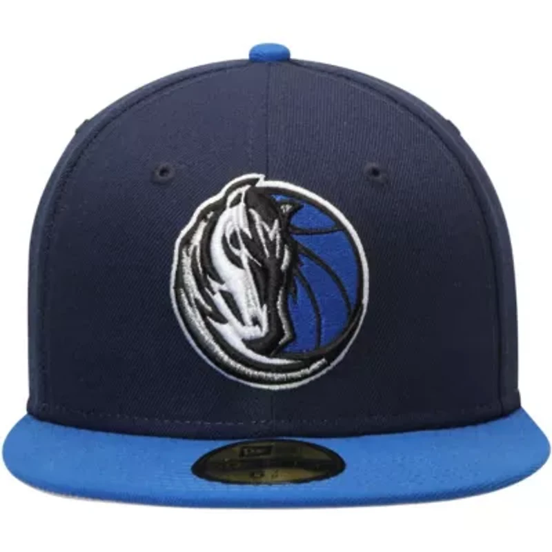 NBA Navy/Blue Dallas Mavericks Official Team Color 2Tone 59FIFTY Fitted Hat